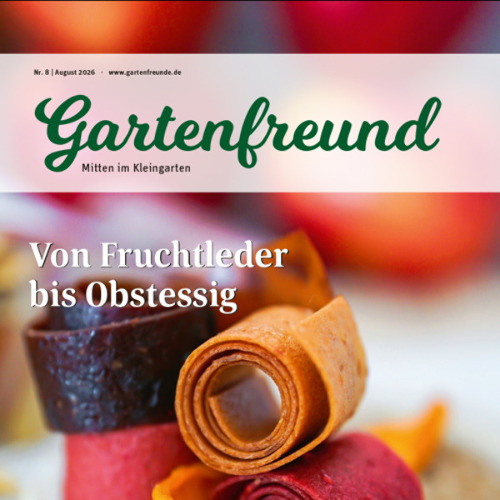 Gartenfreund-Ausgabe 08/2026 abrufbar